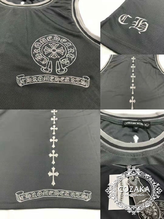 クロムハーツ スポーツ服 袖なしワンピース 男女兼用 chrome hearts