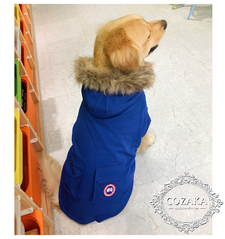 カナダグース風ダウン ペット服 犬用 - ペット用品