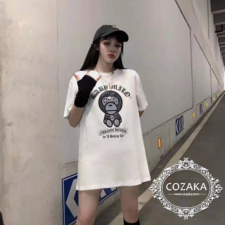 限定値下げ　アベイシングエイプ×クロムハーツ コラボTシャツ 白エイプコラボ