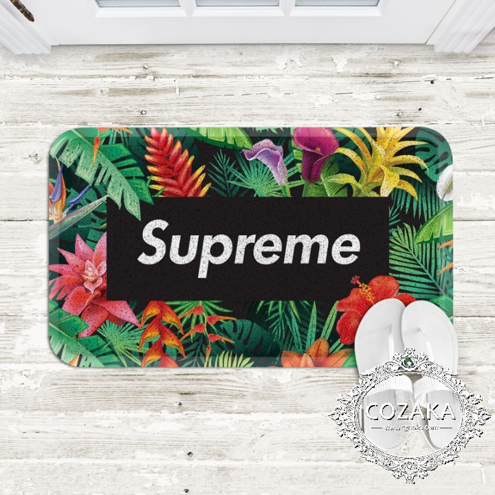 シュプリーム 玄関マット オシャレ supreme ドアマット ブランド