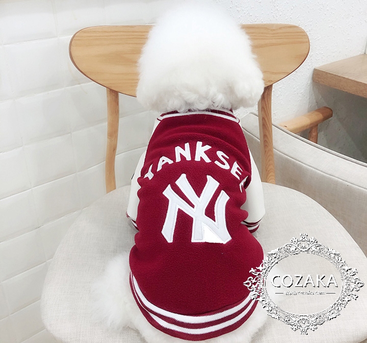 ニューヨークヤンキース 犬 パーカー