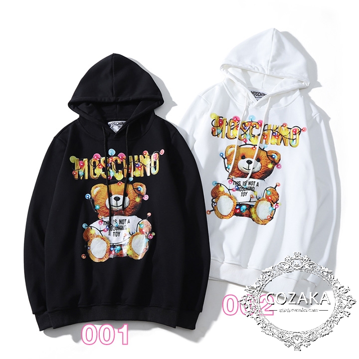 モスキーノ MOSCHINO パーカー フーディ レディース  46/XL