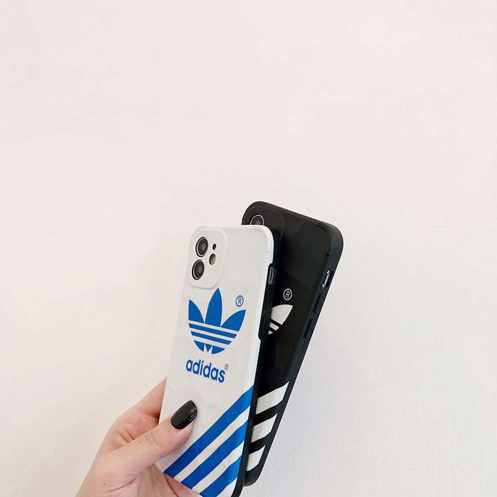 クローバー柄Adidas保護ケースiphone12 pro