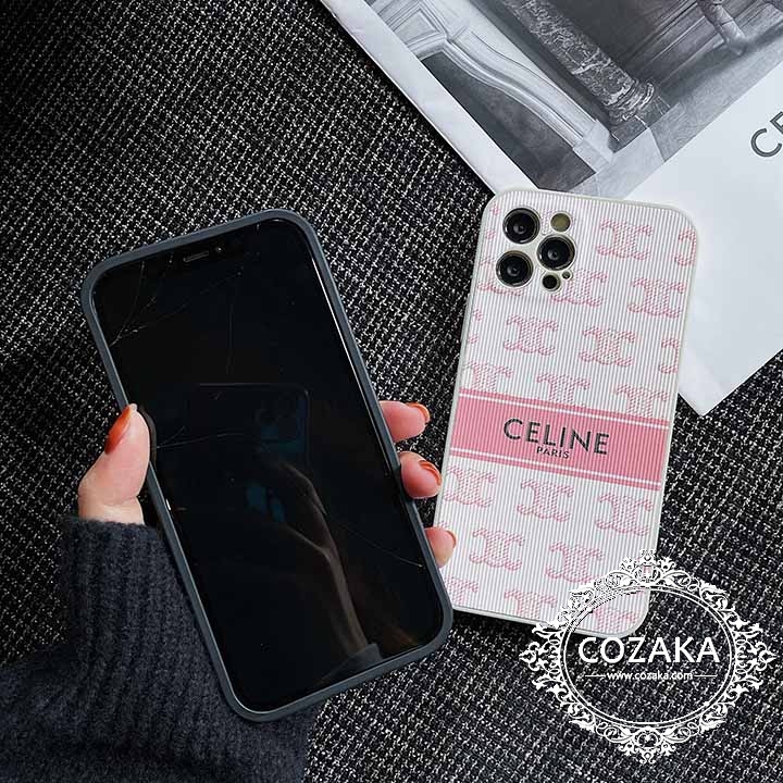 celine アイフォーン13/13promax保護ケースシリコン