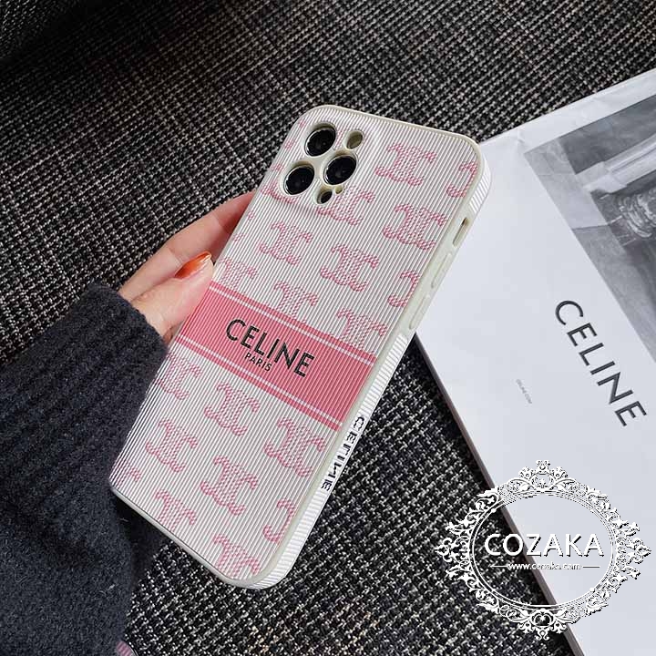 iPhone X携帯ケース迷彩柄celine