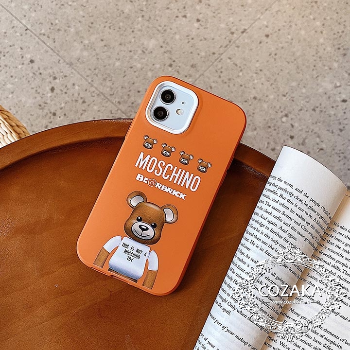 moschino iphoneX/XSかわいいスマホケース