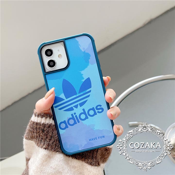 adidas iphone13 mini/13Pro シリコン 保護ケース