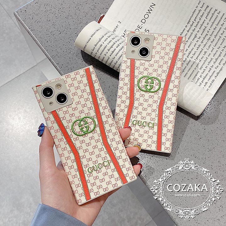 iPhone 12 pro/12mini GGスマホケース刺繍