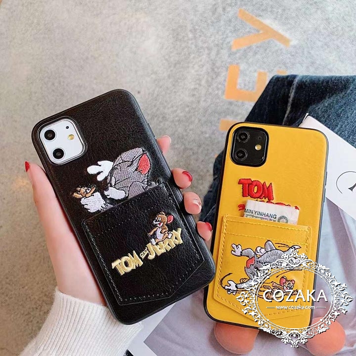 iphone12Promax/12刺繍保護ケースDisney