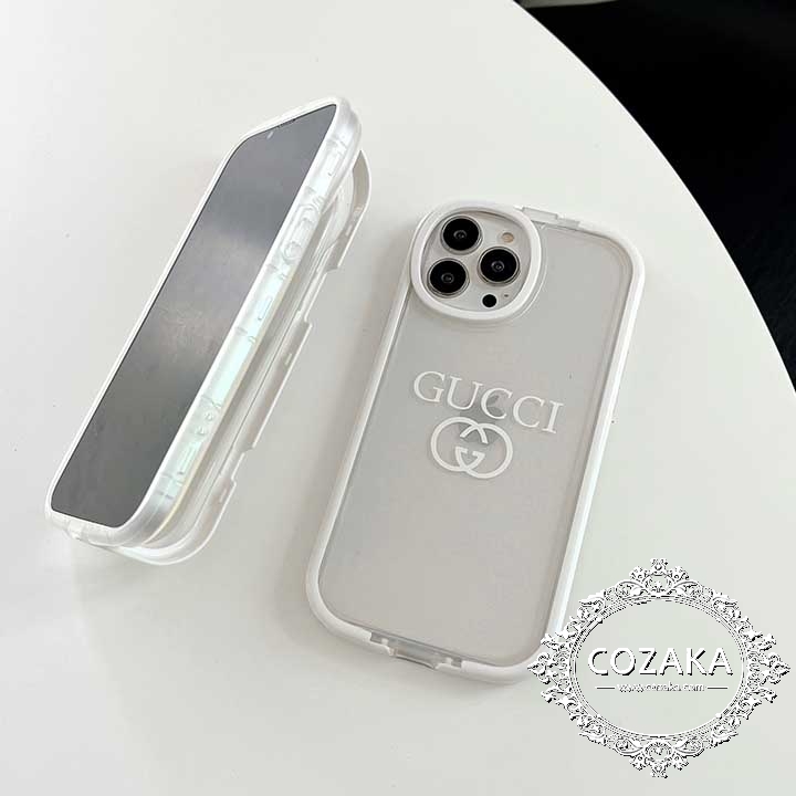 gucci iPhone 12 Proケースシンプル風