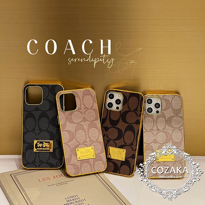 PU 携帯ケース Coach iPhone 13