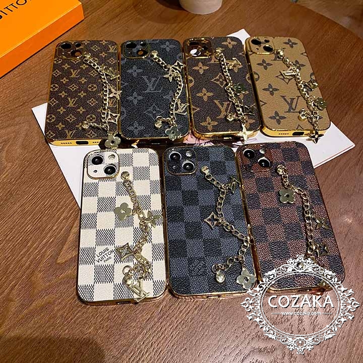 チェーン付き vuitton 携帯ケース iPhone X/XS