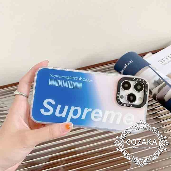 シンプル風Supreme保護ケースアイホン11pro max