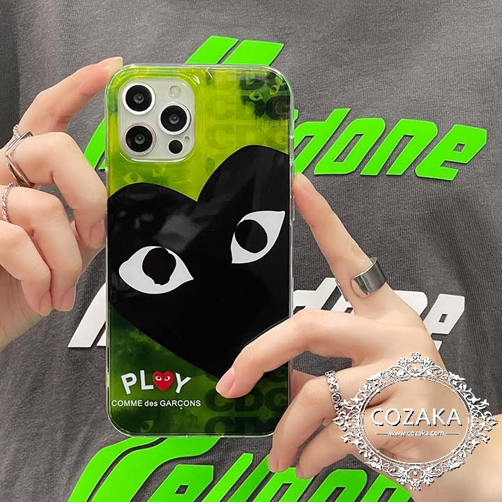 iphone13pro/13promax ケース ロゴ付き Comme des Garçons