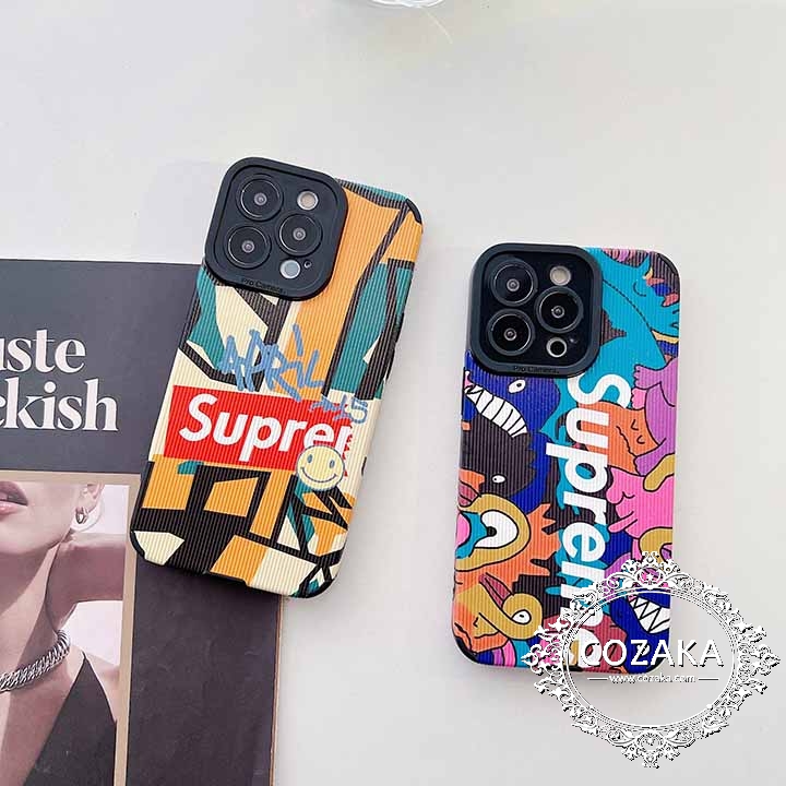 シリコン iPhone 14max カバー Supreme