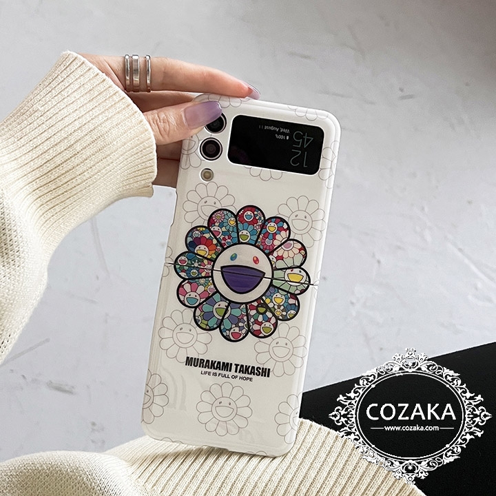GalaxyZFlip3 Murakami Sunflower携帯ケース