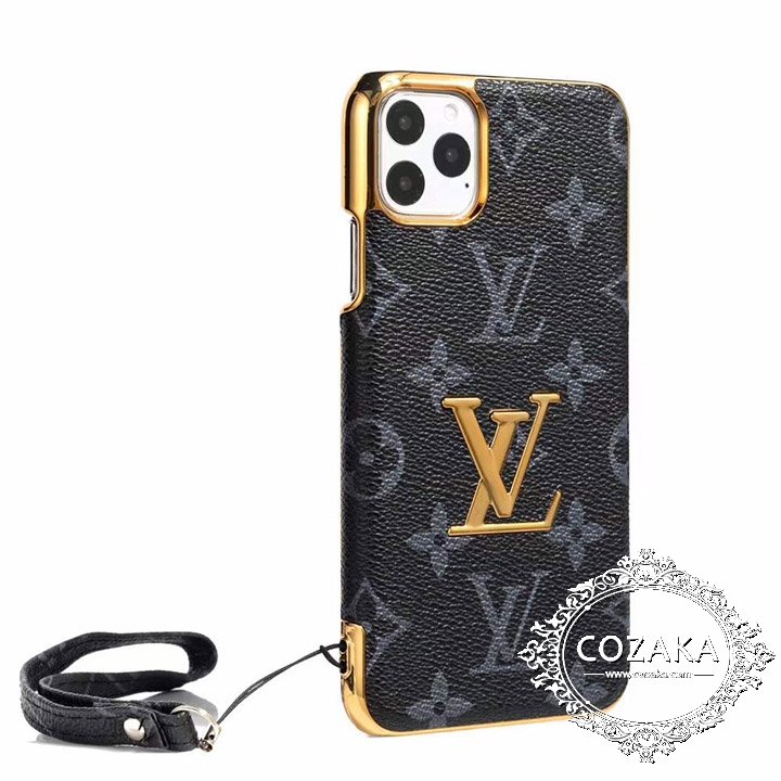 LV金属ロゴ付きアイフォーン15pro携帯ケース