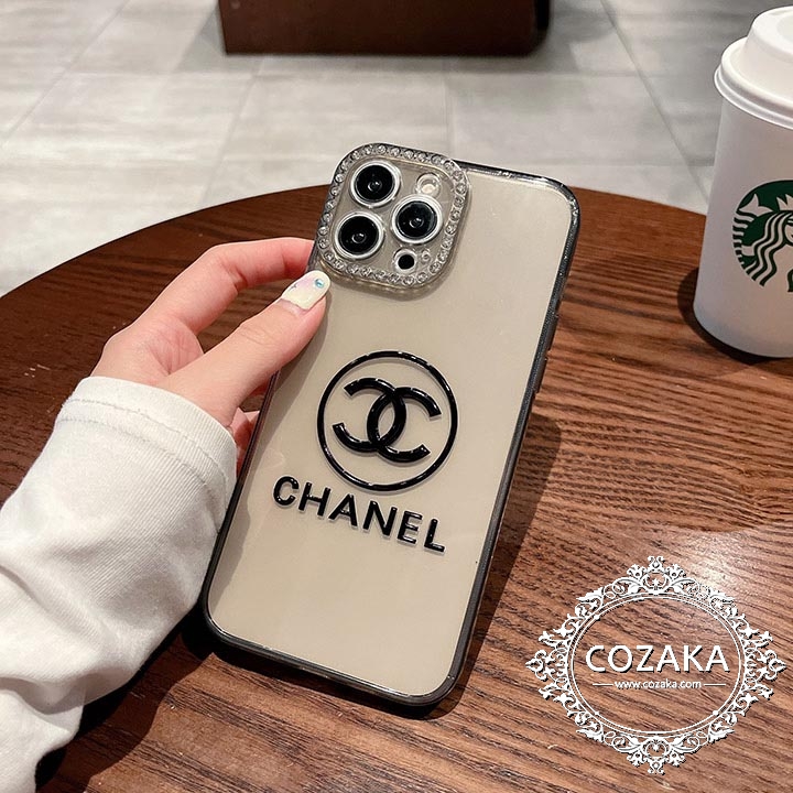 Chanel iphone15カバー透明 