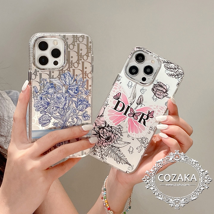 DIOR iPhoneケース13/14 日本限定色 シルバー-