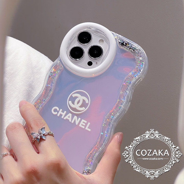 chanel iphone15 pro max 流砂殻ケース