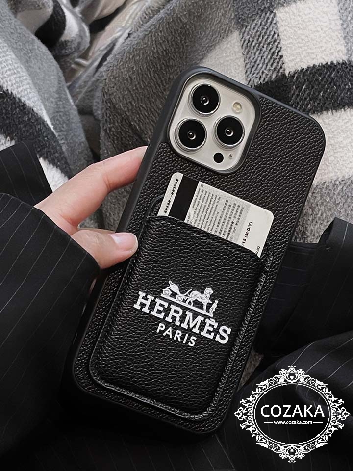 hermes iphone15 plusカバー ビジネス風