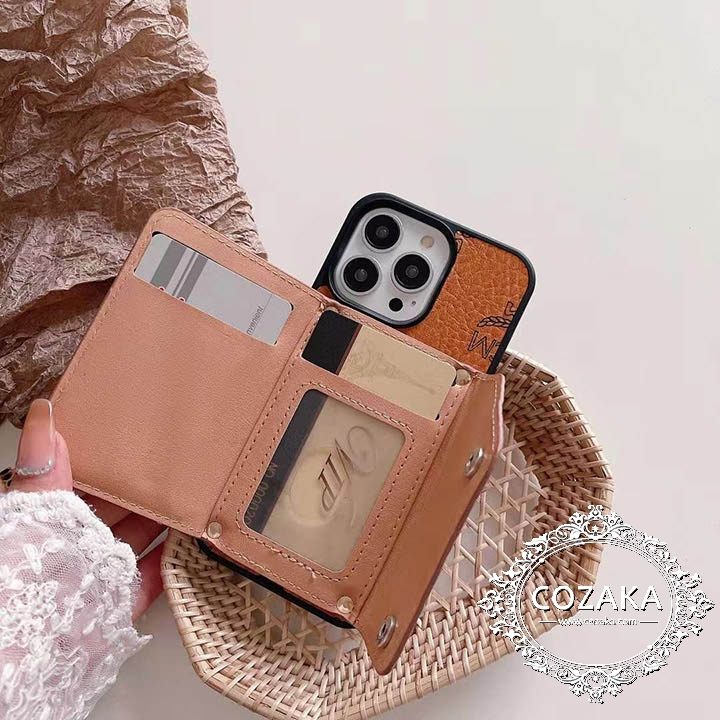 エムシーエムアイフォン15ケース財布型