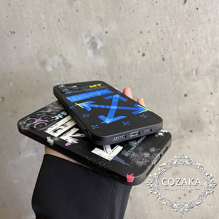 off white iphone15 proケース 個性 男性