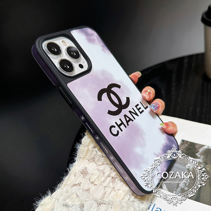 chanel iphone15 pro保護ケース白黒
