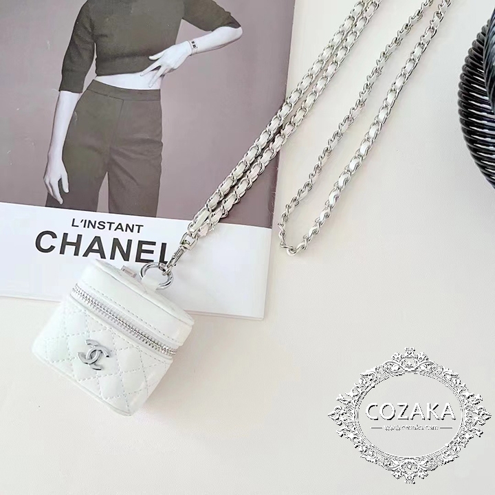 メタルロゴ chanel airpods pro スマホケース