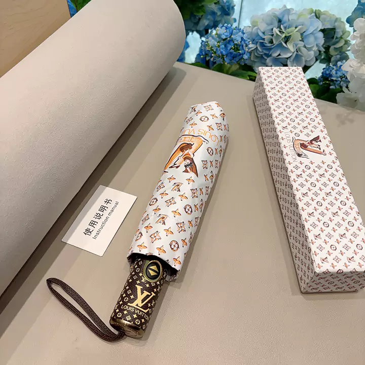 Louis Vuitton 折りたたみ傘 自動開閉　日傘 晴雨兼用