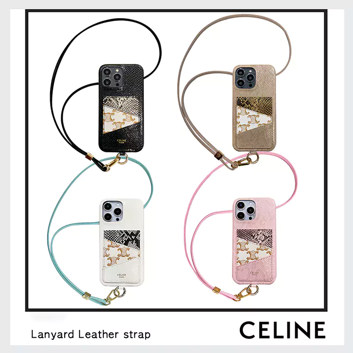 セリーヌ celine アイフォーン 16ケース レザー