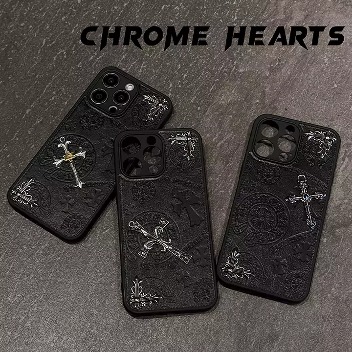 iphone 15 メタルロゴ クロームハーツ chrome hearts iphone 15