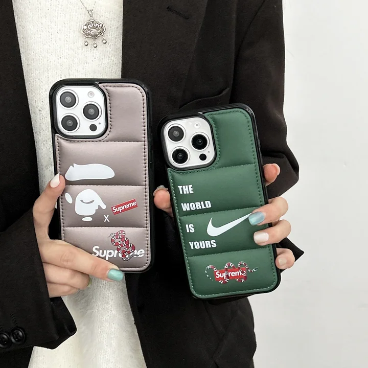 nike風 布製 アイフォン 16plus スマホケース