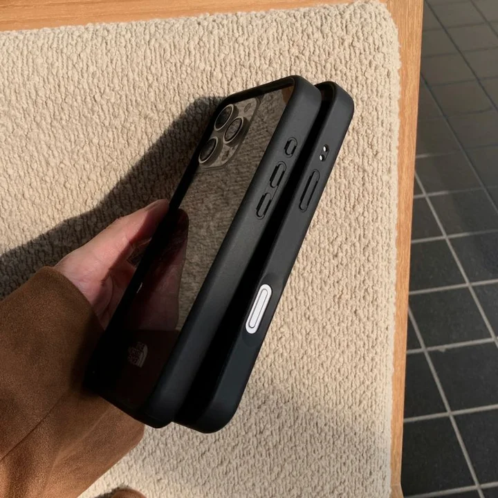 the north face iphone16 proケース TPUブラック