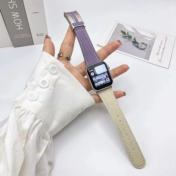 スマートウォッチ 本革