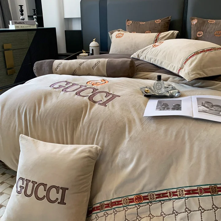 Gucci ベルベット 掛け布団カバー