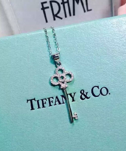 ティファニー Tiffany キー カギ ネックレス シルバー-www.pradafarma.com