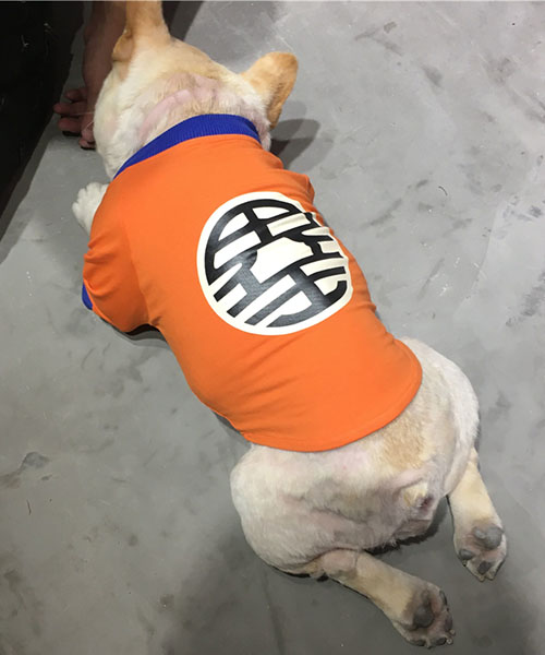 dragonball 犬服 tシャツ,かわいい ドラゴンボール ドッグウェア