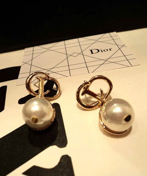 クリスチャン ディオール ピアス パール dior イヤリング 真珠 ...