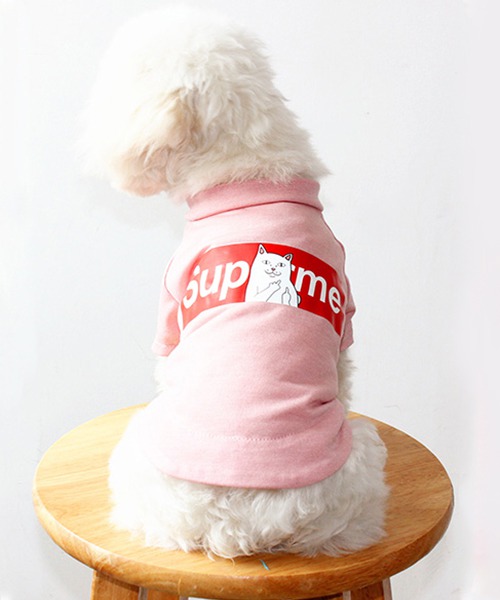 シュプリーム リップンディップ 犬服 Tシャツ Ripndip Supreme ドッグウェア 薄手 小型犬 中型犬